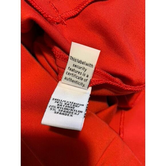 Diane Von Furstenberg DVF Capreena Mini Sleeveless Dress Red Size 8 - Picture 6 of 6